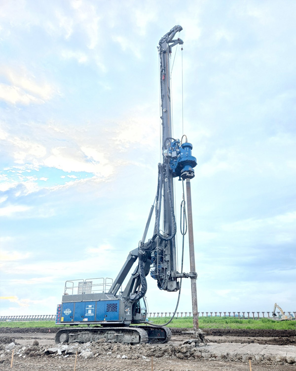 Delmag RH 34 — Drehbohranlage